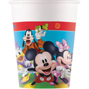Disney Mickey Rock the House papír pohár 8 db-os 200 ml FSC, J-PNN93823