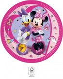 Disney Minnie Junior papírtányér 8 db-os 23 cm FSC, J-PNN93830