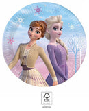 Disney Jégvarázs Wind papírtányér 8 db-os 23 cm FSC, J-PNN93838