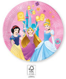 Disney Hercegnők Live Your Story papírtányér 8 db-os 23 cm FSC, J-PNN93847