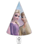 Disney Jégvarázs Wind parti kalap, csákó 6 db-os FSC, J-PNN94058