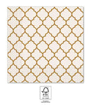 Barna Brown Tiles szalvéta 20 db-os 33x33 cm FSC, J-PNN94136