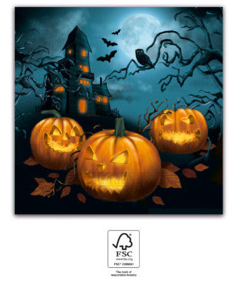 Halloween Sensations szalvéta 20 db-os 33x33 cm FSC, J-PNN94306