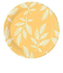 Levél Orange Leaves papírtányér 8 db-os 23 cm, J-PNN95209