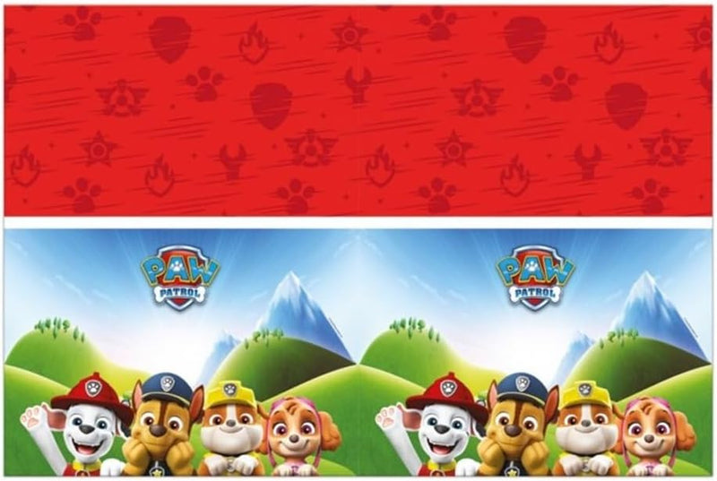 Mancs Őrjárat Rescue Heroes műanyag asztalterítő 120x180 cm, J-PNN95600