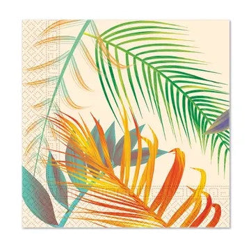 Levél Tropical Leaves szalvéta 20 db-os 33x33 cm FSC, J-PNN95700