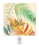 Levél Tropical Leaves szalvéta 20 db-os 33x33 cm FSC, J-PNN95700