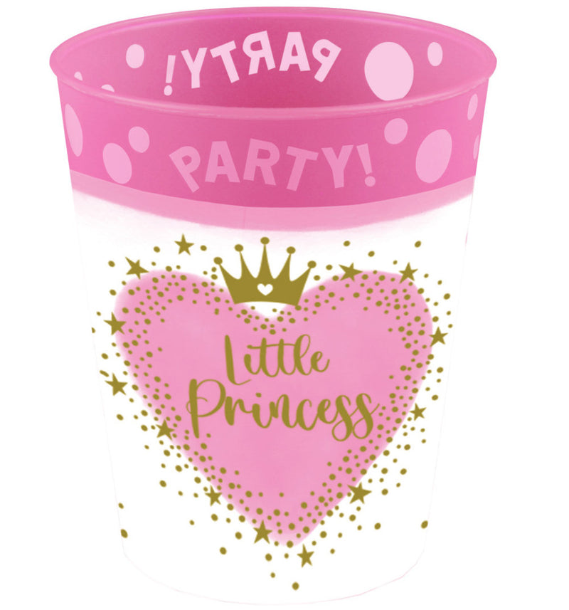 Hercegnő Little Princess micro prémium műanyag pohár 250 ml, J-PNN96253