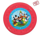 Disney Mickey Rock the House micro prémium műanyag lapostányér 4 db-os szett 21 cm, J-PNN96261