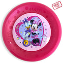 Disney Minnie Junior micro prémium műanyag lapostányér 4 db-os szett 21 cm, J-PNN96263