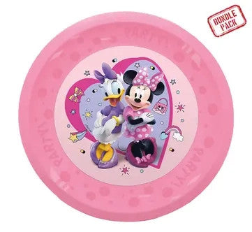 Disney Minnie Junior micro prémium műanyag lapostányér 4 db-os szett 21 cm, J-PNN96263