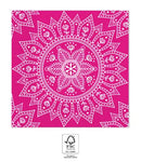Mandala Fuchsia White szalvéta 20 db-os, 33x33 cm FSC, J-PNN96403