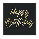 Happy Birthday Elegant szalvéta 20 db-os 33x33 cm FSC, J-PNN96615