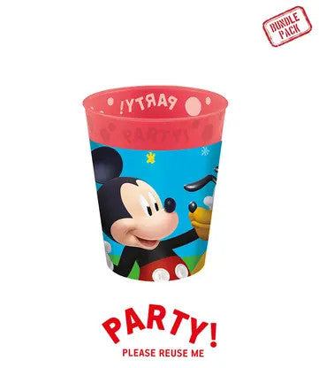 Disney Mickey Rock the House micro prémium műanyag pohár szett 4 db-os 250 ml, J-PNN96779