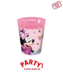 Disney Minnie Junior micro prémium műanyag pohár szett 4 db-os 250 ml, J-PNN96780