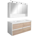 Porto 120 komplett fehér-sonoma tölgy