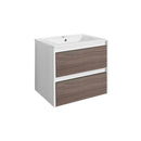 Porto 60 alsó szekrény mosdóval fehér-rauna szil