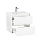 Porto 60 alsó fürdőszoba bútor mosdóval fehér színben