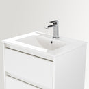 Porto 60 alsó fürdőszoba bútor mosdóval fehér színben