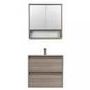 Porto 60 komplett fürdőszoba bútor rauna szil színben