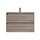 Porto 80 alsó fürdőszoba bútor mosdóval rauna szil színben