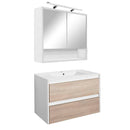 Porto 80 komplett fehér-sonoma tölgy