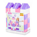 Óriás építőkockák, 36 darabos rózsaszín