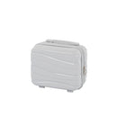 TraveLux Voyager kisméretű kézi bőrönd keményfedeles 30x16x24 cm szürke