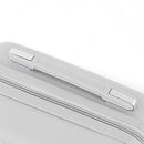 TraveLux Voyager kisméretű kézi bőrönd keményfedeles 26x31x14 cm szürke