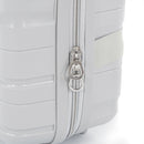 TraveLux Voyager kisméretű kézi bőrönd keményfedeles 30x16x24 cm szürke