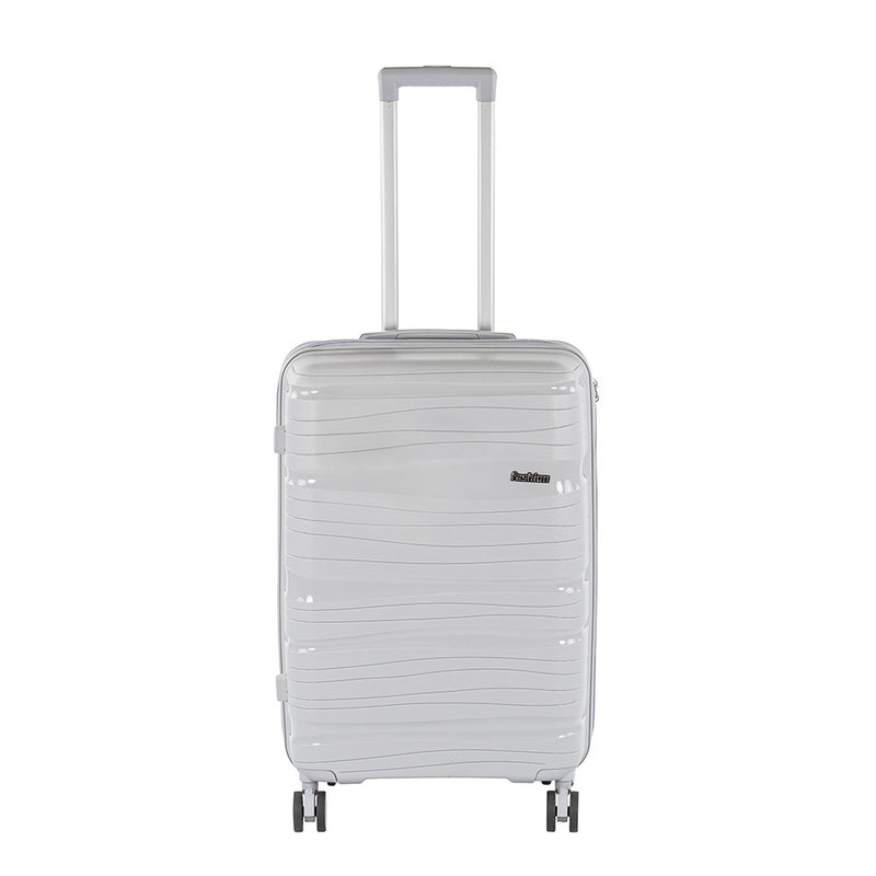 TraveLux Voyager közepes bőrönd keményfedeles 68x45x25 cm szürke