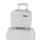 TraveLux Voyager kisméretű kézi bőrönd keményfedeles 26x31x14 cm rosegold