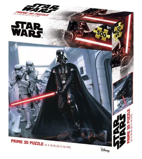 Csillagok háborúja - Star Wars Classic 3D puzzle, 500 darabos