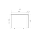 Pando PVMA 45-18 PAR Borhűtő - beépíthető, jobbos