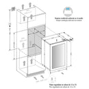 Pando PVMA 88-49 PAR Borhűtő - beépíthető, jobbos