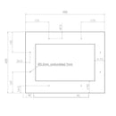 Pando PVMAP 45-18 PAL Borhűtő - beépíthető, balos