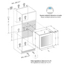 Pando PVMAP 60-25 PAL Borhűtő - beépíthető, balos