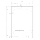 Pando PVMAP 88-49 PAL Borhűtő - beépíthető, balos