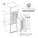 Pando PVMAVP 88-49CRR borhűtő - beépíthető, jobbos