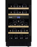 Pando PVMB 40-28CRL Borhűtő - pult alá építhető, fekete, balos