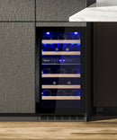 Pando PVMB 40-28CRL Borhűtő - pult alá építhető, fekete, balos