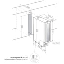 Pando PVZB-15-9XR borhűtő - pult alá építhető, inox, jobbos