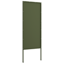 vidaXL Kertvédő vászon Oliva zöld 50 x 140 cm Hidegen hengerelt acél