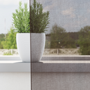 vidaXL 2 db barna fátyolfüggönyök fülecske tetejével 140x260 cm