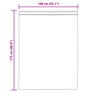 vidaXL 2 db sárga fátyolfüggönyök hurokkal 140x175 cm