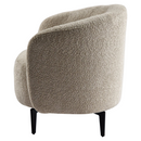 Fotel, bézs/fekete, PRESO