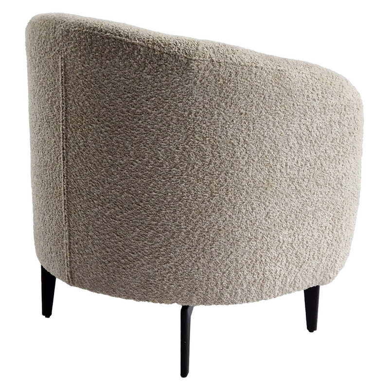 Fotel, bézs/fekete, PRESO