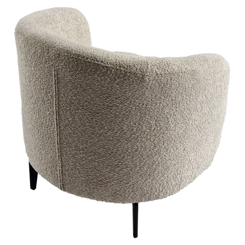 Fotel, bézs/fekete, PRESO