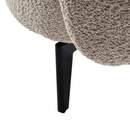 Fotel, bézs/fekete, PRESO