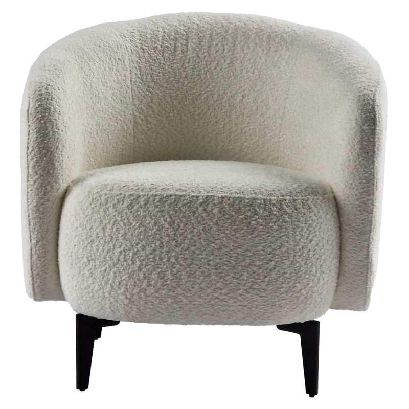 Fotel, fehér/fekete, PRESO